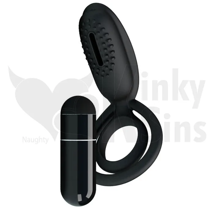 Dildos | FREE SHIPPING Ultimate Couples Double Pleasure Cock And Balls Ring