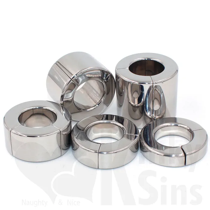 Dildos FREE SHIPPING Weighted Stainless Steel Magnetic Lock Ball Stretchers