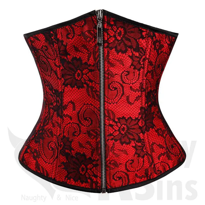 Female Sex Toys | FREE SHIPPING Sexy Zipped, Absolute Under-Bust Corset Collection - With a FREE G-String