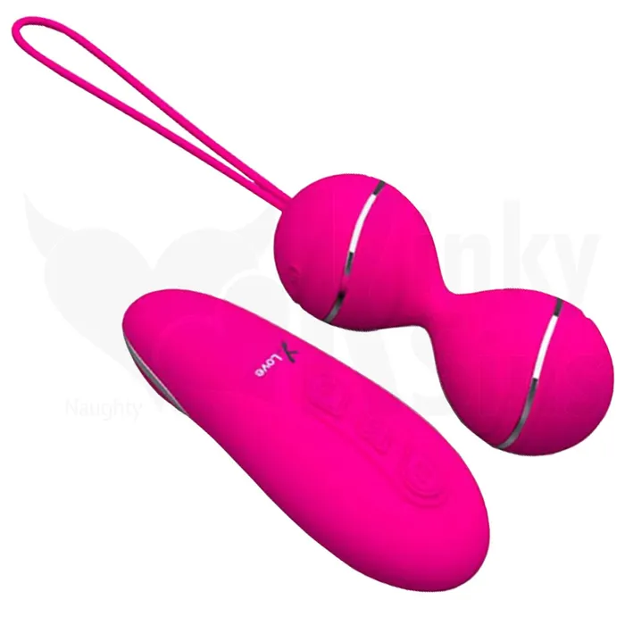 FREE SHIPPING Female Sex Toys | Seventh Heaven Remote Control Vibrating Jiggle, Kegel Balls