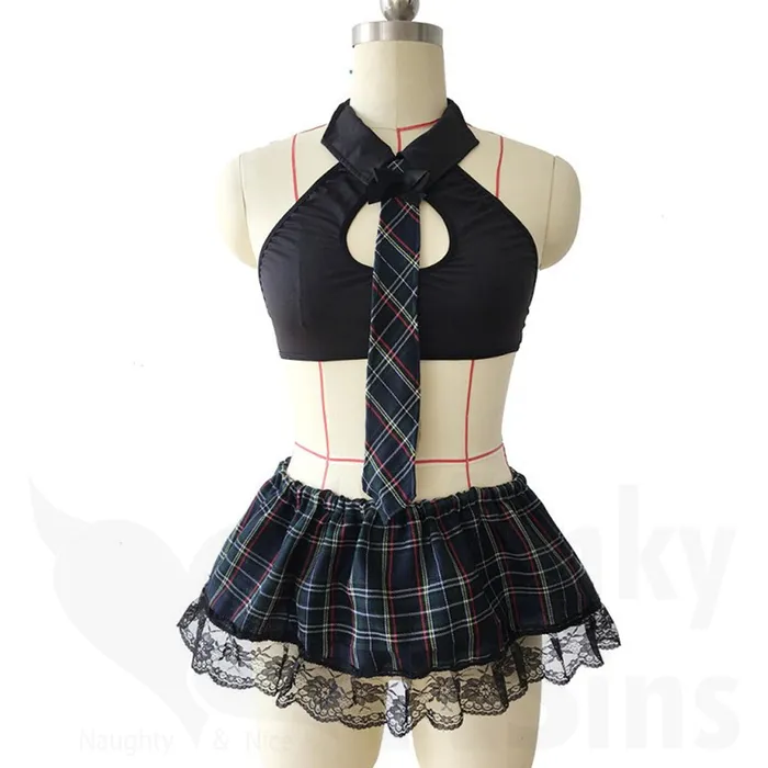 FREE SHIPPING Male Sex Toys | Super Sexy School Girl Costume - Plus Sizes
