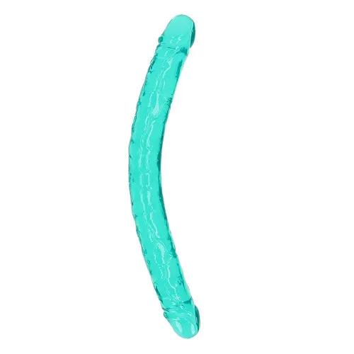 18 Double Dong Turquoise Shots America Dildos