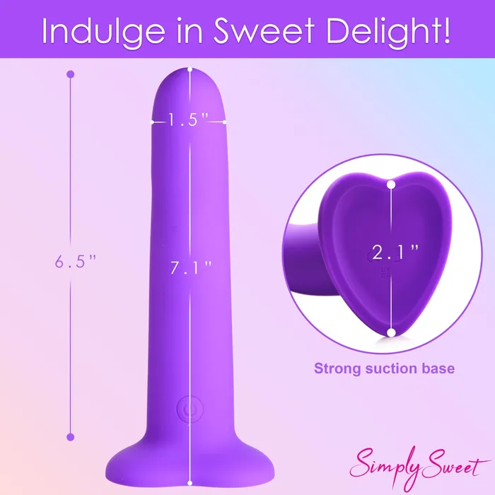 21x Vibrating Wavy Silicone Dildo | Curve Toys Female Sex Toys