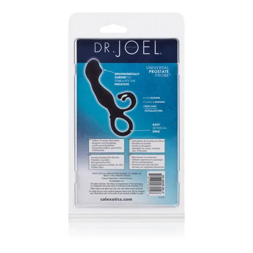 Anal | California Exotic Novelties Dr. Joel Kaplan - Non-Vibrating Silicone Universal Prostate Probe - Black