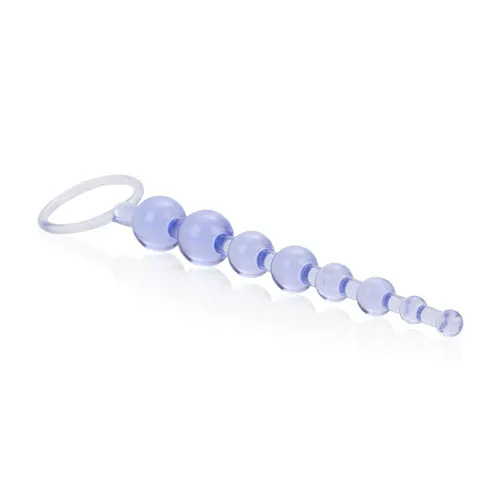 Anal | California Exotic Novelties First Time Collection - Anal Love Beads - Purple