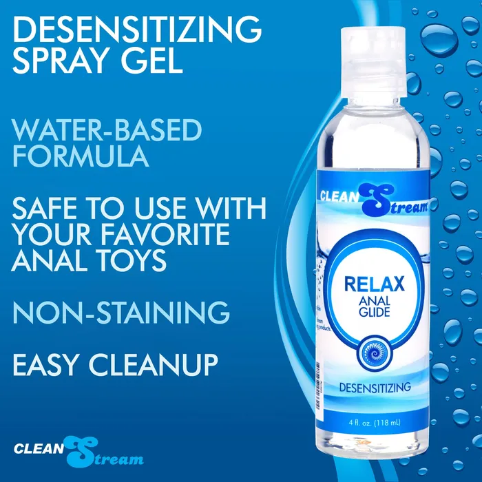 Anal | Cleanstream Relax Desensitizing Anal Lube 4 Oz - XR Brands