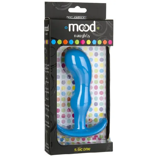 Anal Doc Johnson USA Mood Naughty 2 45 Silicone NonVibrating Butt Plug Large Blue Anal Doc Johnson USA Mood Naughty 2 45 Silicone NonVibrating Butt Plug Large Blue