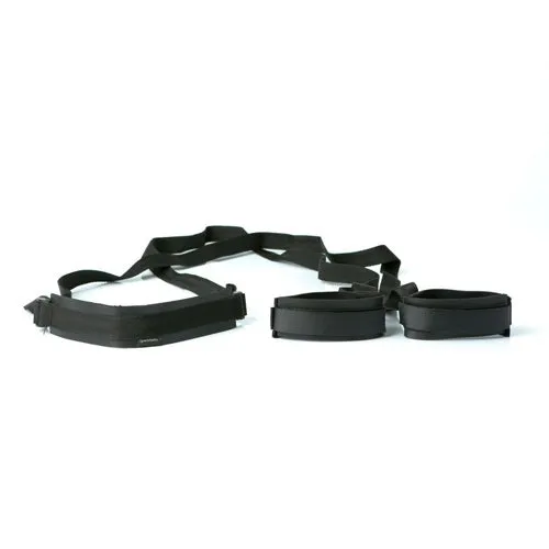 Anal | Neoprene Sex Sling - Black - Sportsheets