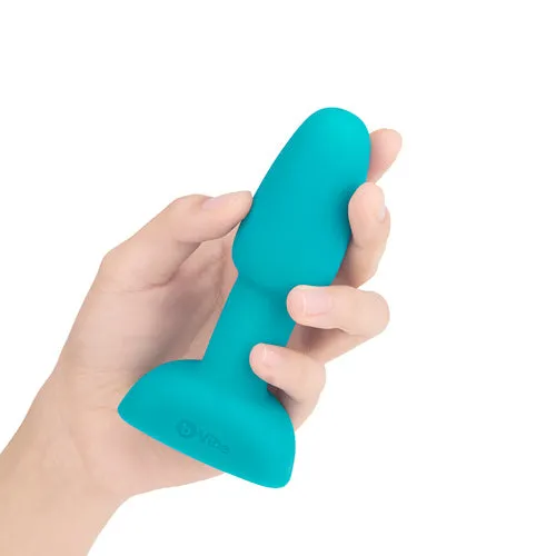 b-Vibe Anal | Rimming Petite Remote Controlled Rechargeable Plug Teal