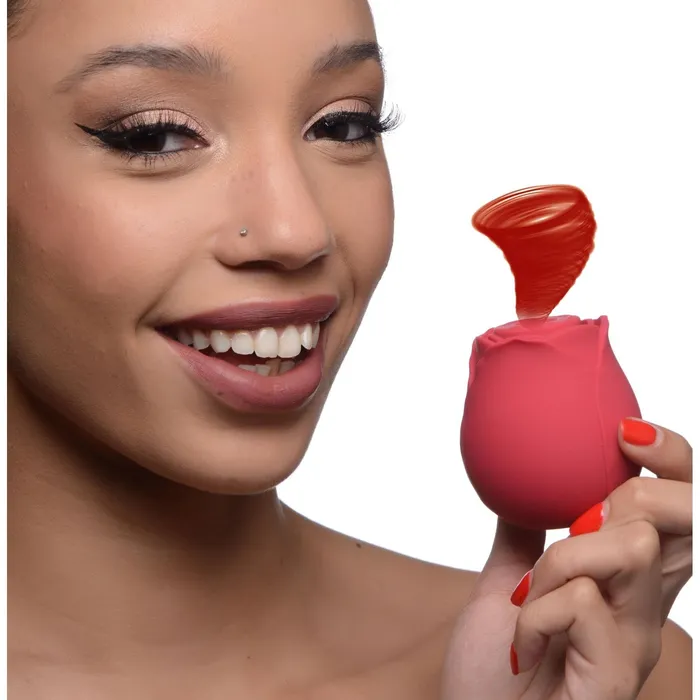 Bloomgasm Wild Rose 10x Silicone Clit Stimulator XR Brands Female Sex Toys Bloomgasm Wild Rose 10x Silicone Clit Stimulator XR Brands Female Sex Toys