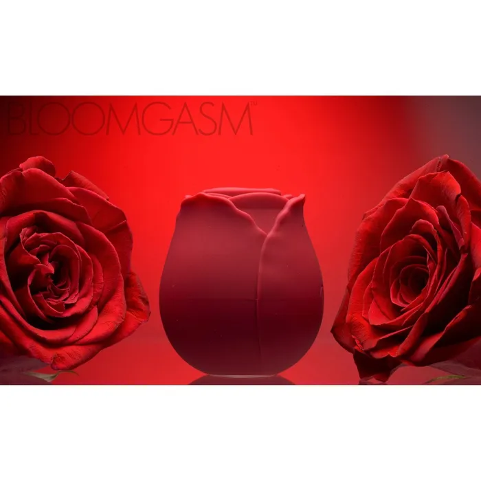 Bloomgasm Wild Rose 10x Silicone Clit Stimulator | XR Brands Female Sex Toys