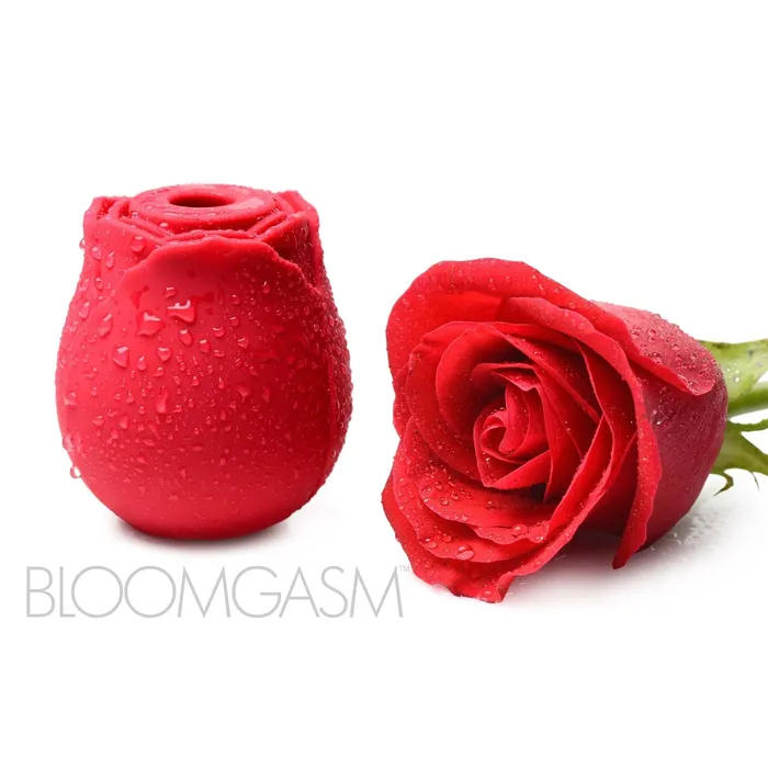 Bloomgasm Wild Rose 10x Silicone Clit Stimulator | XR Brands Female Sex Toys