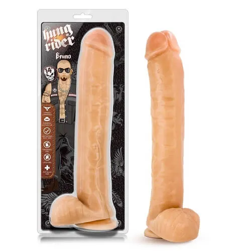 Blush Novelties Dildos | Hung Rider 14 Inch Large Realistic Dildo Blush Novelties Dildos | Hung Rider 14 Inch Large Realistic Dildo