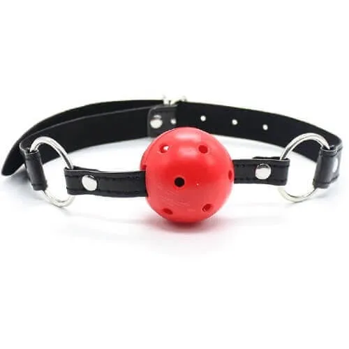 Bound to Please Vibrators Bound to Please Breathable Ball Gag Red