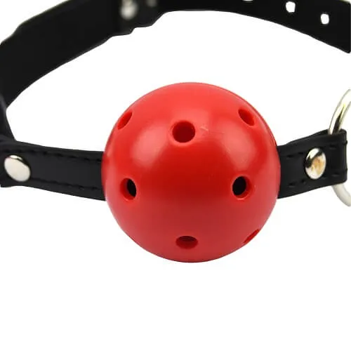 Bound to Please Vibrators | Bound to Please Breathable Ball Gag Red