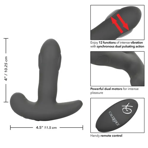 California Exotic Novelties Anal | Eclipse Remote Control Dual Pulsating Probe