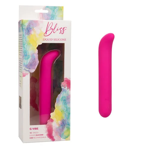 California Exotic Novelties Female Sex Toys Bliss Liquid Silicone G Vibe