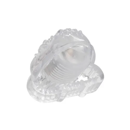 California Exotic Novelties Female Sex Toys | Foil Pack Vibrating Tongue Teaser - Clear
