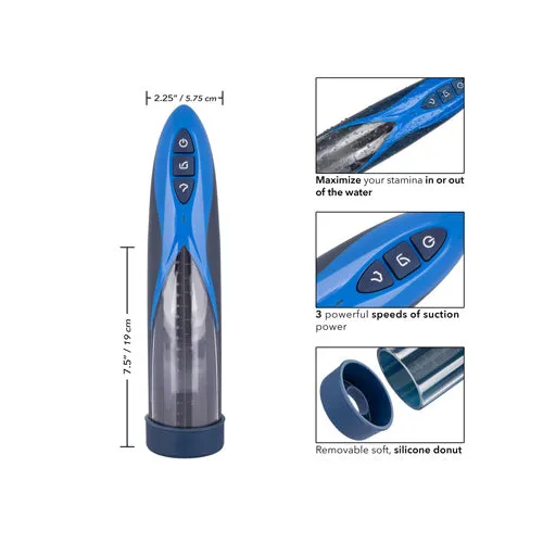 California Exotic Novelties Female Sex Toys | Optimum Series Rechargeable Waterproof Pump