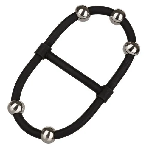 California Exotic Novelties Female Sex Toys | Steel Beaded Dual Silicone Maximizer