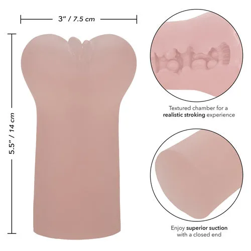 California Exotic Novelties Male Sex Toys | Cheap Thrills The Pink Fairy Masturbator - Ivory