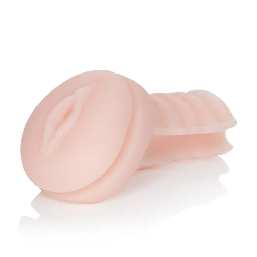 California Exotic Novelties Optimum Series Power Grip-N-Stroke Masturbator - Ivory | Male Sex Toys