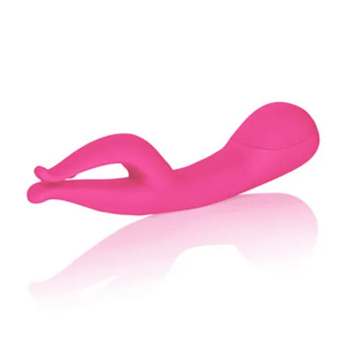 California Exotic Novelties Vibrators | Impress Dual Kiss - Pink