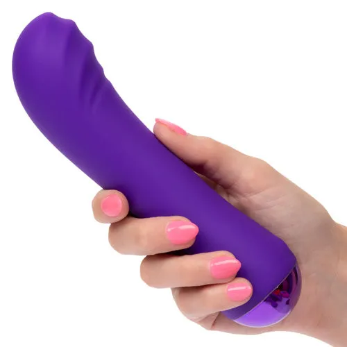 California Exotic Novelties Vibrators | Thicc Chubby Buddy with G-Shaft - Purple
