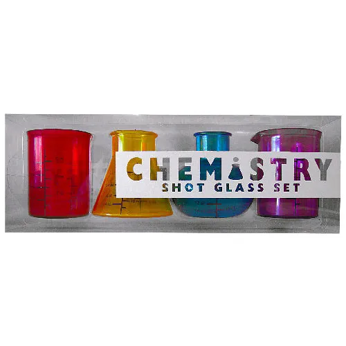 Chemistry Shot Glass Set Kheper Games Anal
