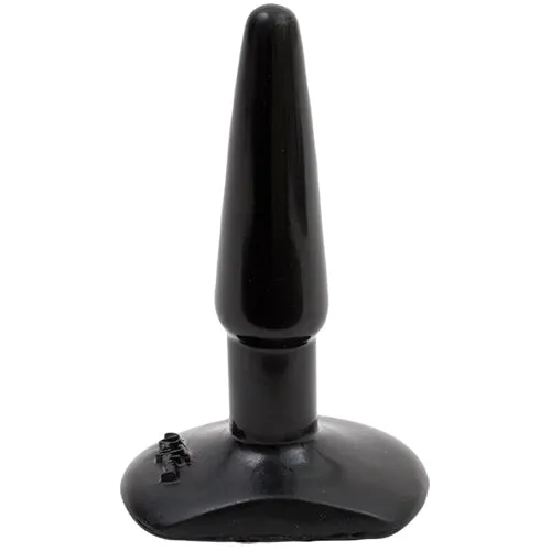 Classic Non-Vibrating Butt Plug - Small - Black | Doc Johnson USA Anal