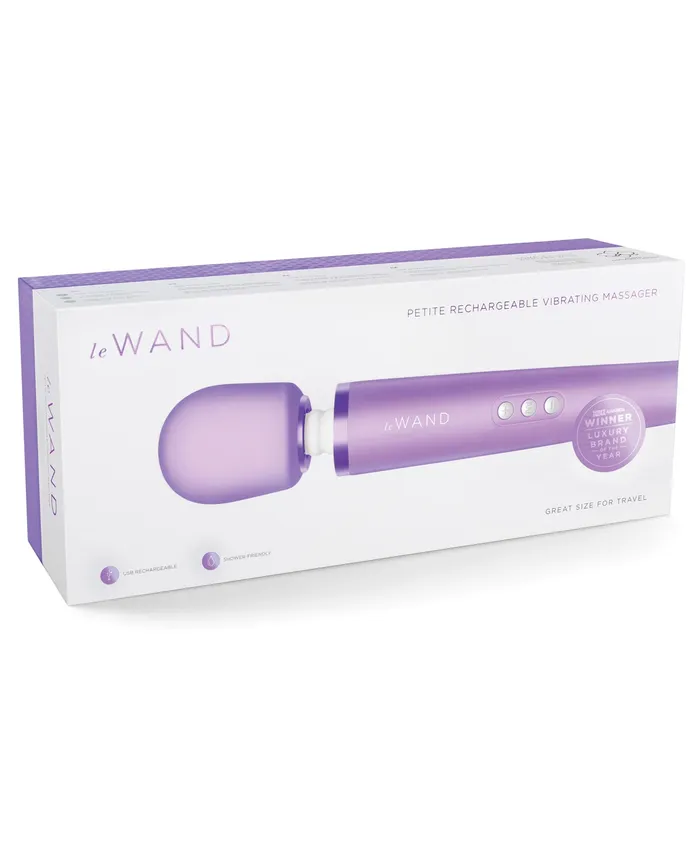 Cotr INC Female Sex Toys Le Wand Petite Rechargeable Vibrating Massager Violet