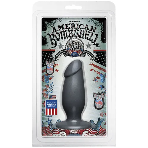 Couples Doc Johnson USA American Bombshell Fat Man Gun Metal