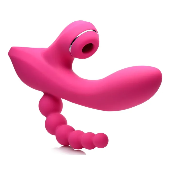Curve Toys Female Sex Toys | Suckers 21x Silicone Suction Vibe