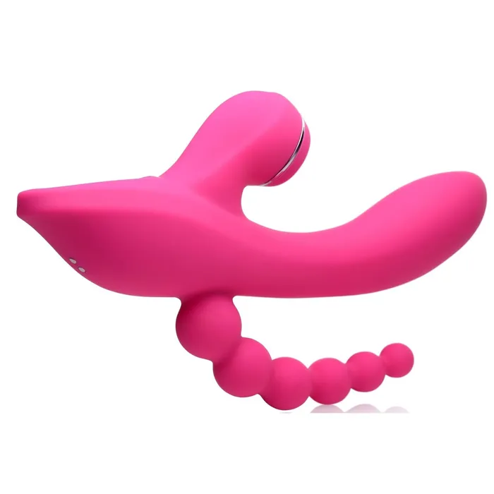 Curve Toys Female Sex Toys | Suckers 21x Silicone Suction Vibe