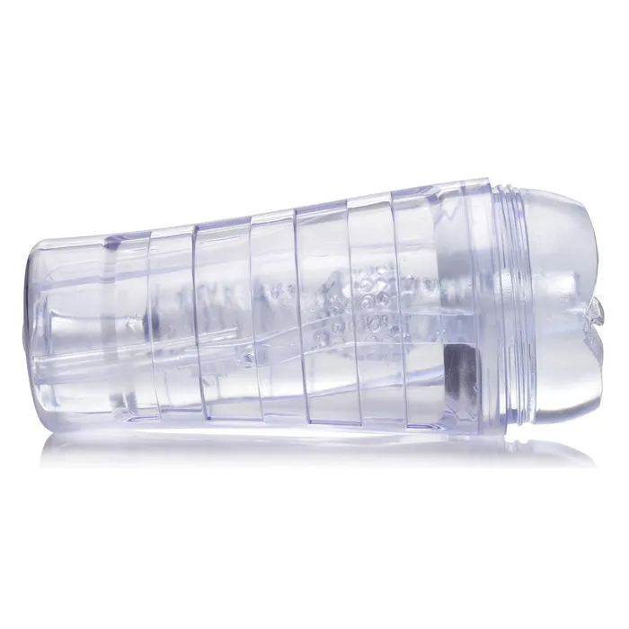 Curve Toys Male Sex Toys | Mistress Julie Diamond Deluxe Pussy Stroker - Clear