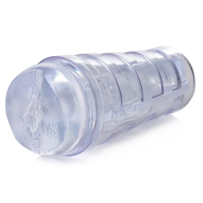 Curve Toys Male Sex Toys | Mistress Julie Diamond Deluxe Pussy Stroker - Clear