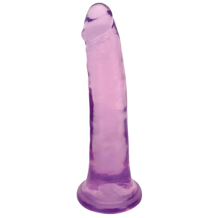 Dildos Curve Toys 8 Inch Slim Stick Grape Ice Dildo
