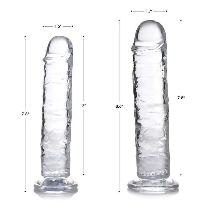 Dildos | Curve Toys Jock C-thru Dildo Dildos | Curve Toys Jock C-thru Dildo