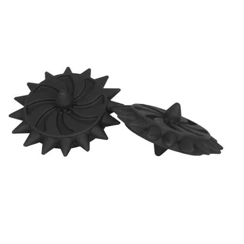 Dildos | Electrastim ElectraStim Silicone Fusion Infinity Double Pinwheel Dildos | Electrastim ElectraStim Silicone Fusion Infinity Double Pinwheel