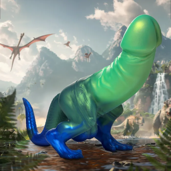 Dildos Jurassic Cock Dinosaur Silicone Dildo XR Brands