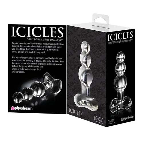 Dildos | Pipedream Products Icicles No 47 Hand Blown Glass Massager