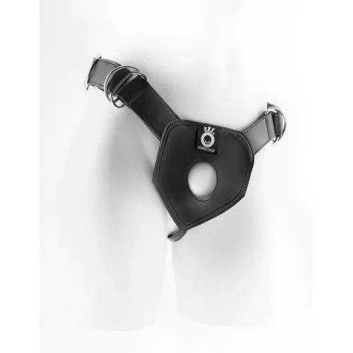 Dildos | Pipedream Products King Cock Play Hard Harness - Black