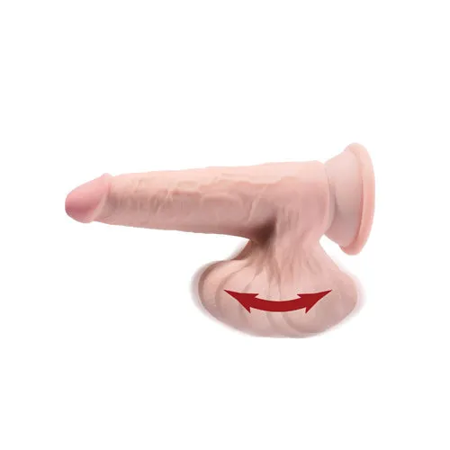 Dildos | Pipedream Products King Cock Plus 6 Inch Triple Density Cock with Swinging Balls