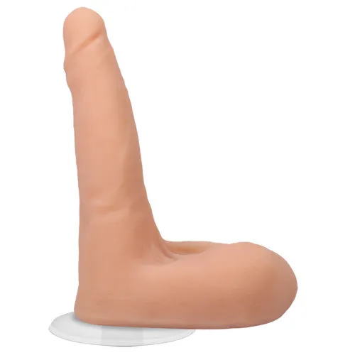 Dildos | Signature Cocks Lucas Frost 7 Inch Dual-Density Vac-U-Lock Cock - Vanilla - Doc Johnson
