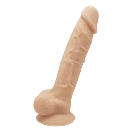 Dildos SilexD 9 inch Realistic Silicone Dual Density Dildo with Suction Cup with Balls SilexD Dildos SilexD 9 inch Realistic Silicone Dual Density Dildo with Suction Cup with Balls SilexD