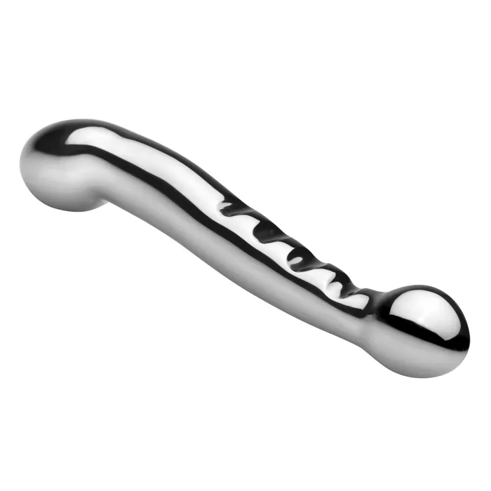 Dildos XR Brands Steel Elegance Dual Ended Dildo