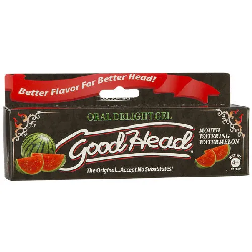 Doc Johnson USA Enhancers GoodHead Oral Delight Gel Watermelon