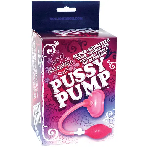 Doc Johnson USA Male Sex Toys Pussy Pump Pink
