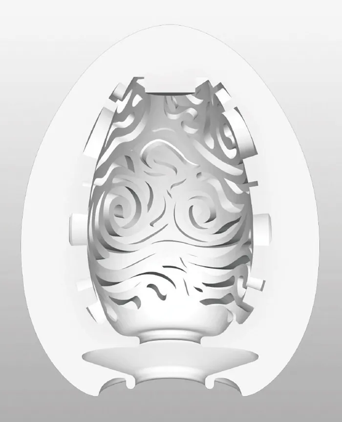 Enhancers | Tenga Hard Gel Egg - Cloudy - Tenga Usa INC