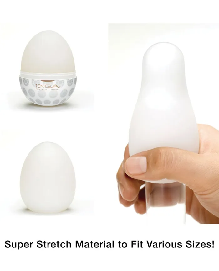 Enhancers | Tenga Hard Gel Egg - Crater - Tenga Usa INC